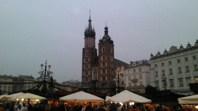 Vánoční trhy Krakow, Polsko
